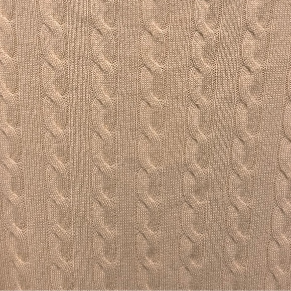 Fairway & Greene - Men’s Medium - 100% Italian Cashmere Zip Up Sweater -Yellow - Picture 8 of 10